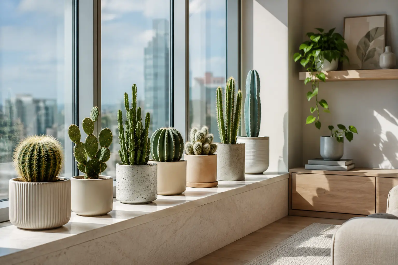 Best Cactus Plants for Sunny Windows