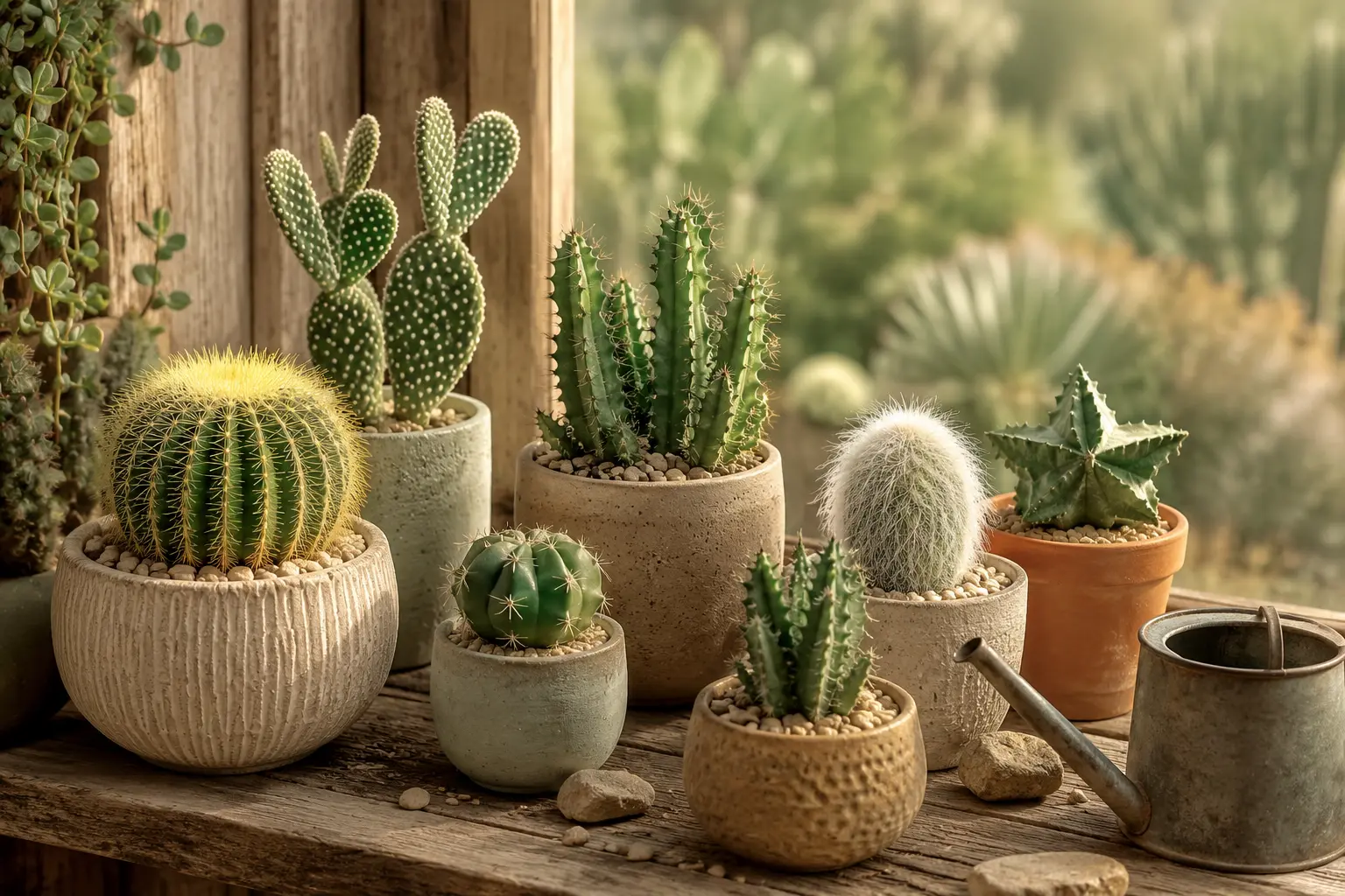 Easy Cactus Varieties That Need Little Water