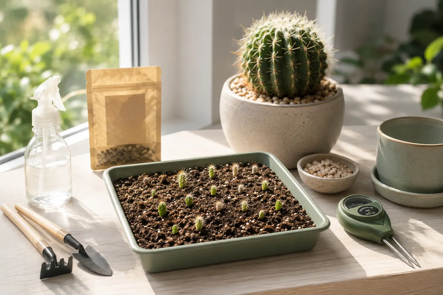How to Grow Cactus from Seeds
