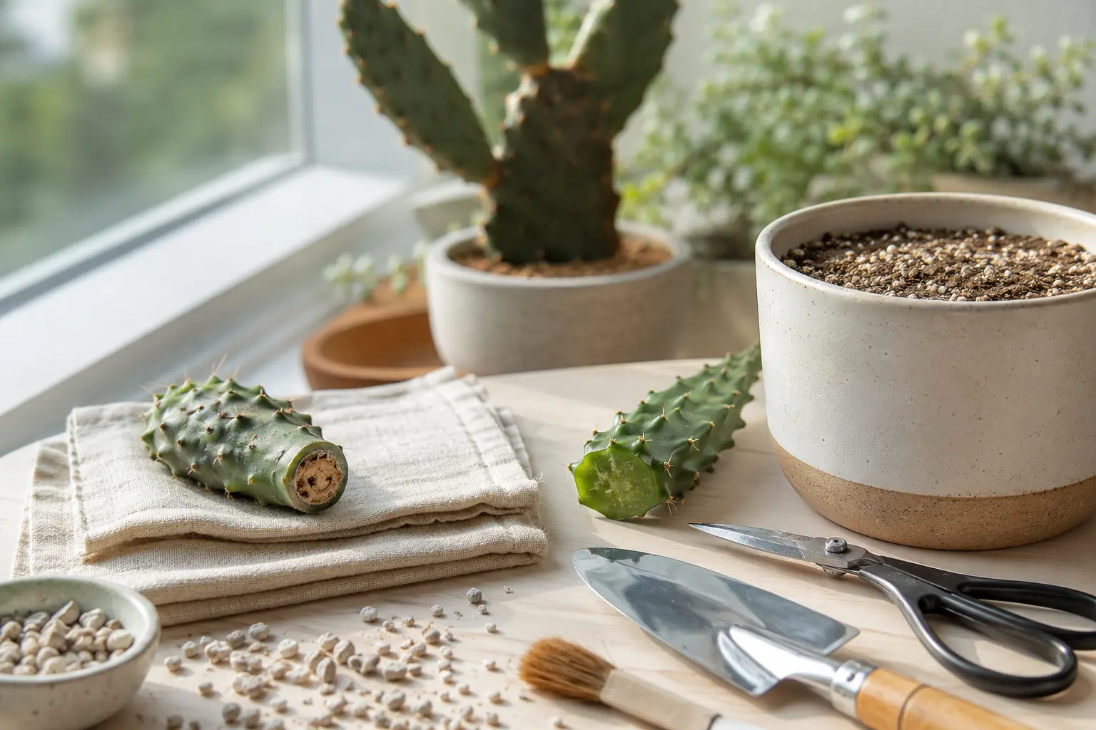 How to Propagate Cactus from Cuttings