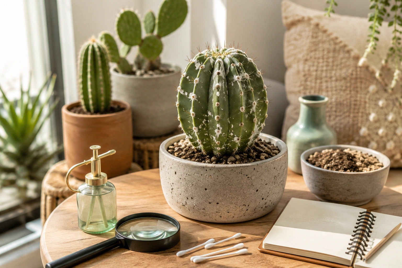 Why Does My Cactus Have White Spots? Causes and How to Fix Them