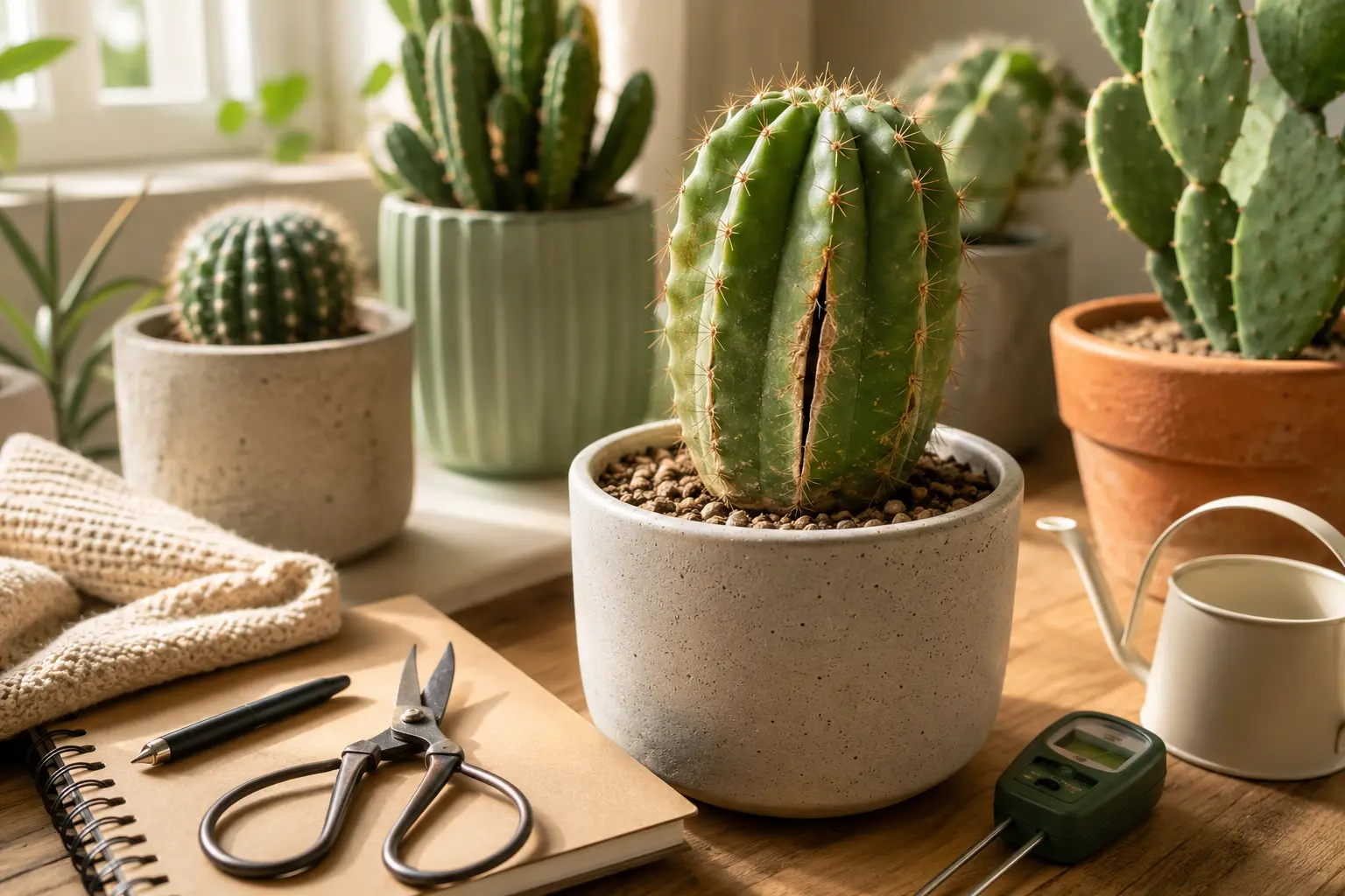 Why Is My Cactus Splitting Open? Causes and How to Fix It